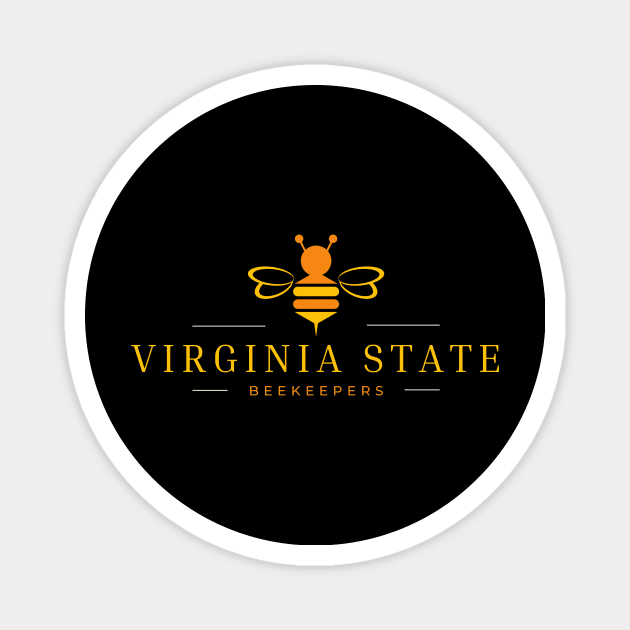 VSBA#3.2 Magnet by Virginia State Beekeepers